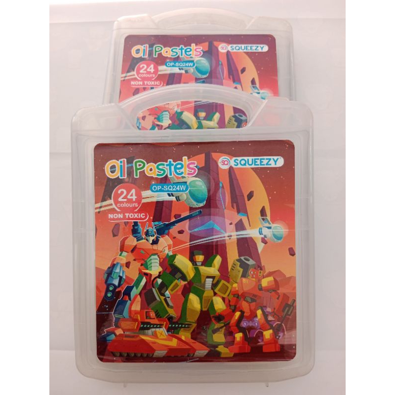 

Oil pastels 24warna