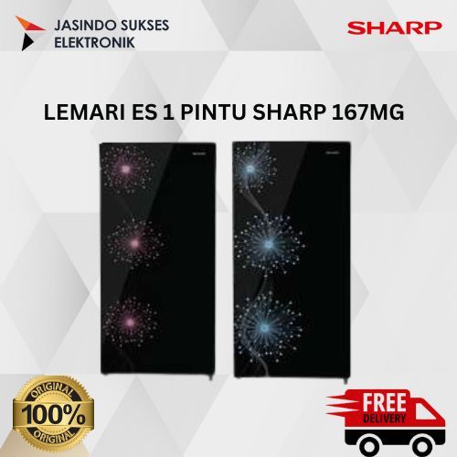 LEMARI ES SHARP 167MG 1 PINTU