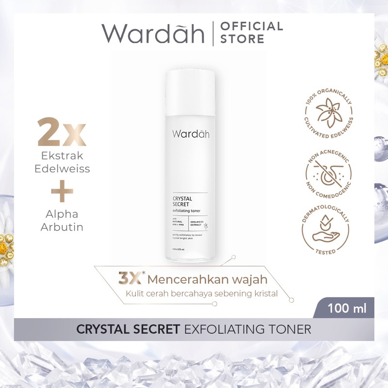 Wardah Crystal Secret Exfoliating Toner
