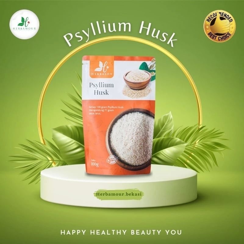 

PSYLLIUM HUSK HERBALOV KAYA AKAN SERAT DAN MENGENYAKAN