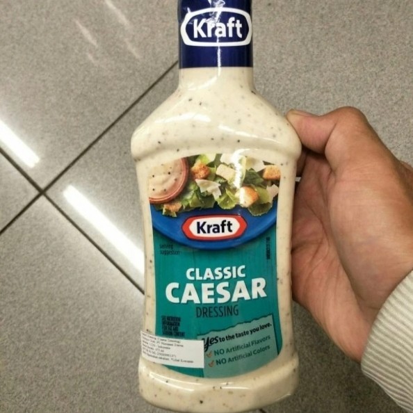 

Kraft classic Cesar salad dressing 473ml