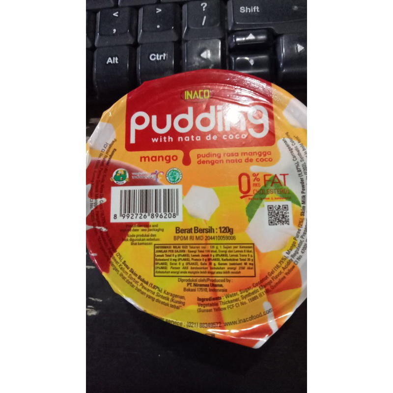 

Inaco pudding mangga 120gr