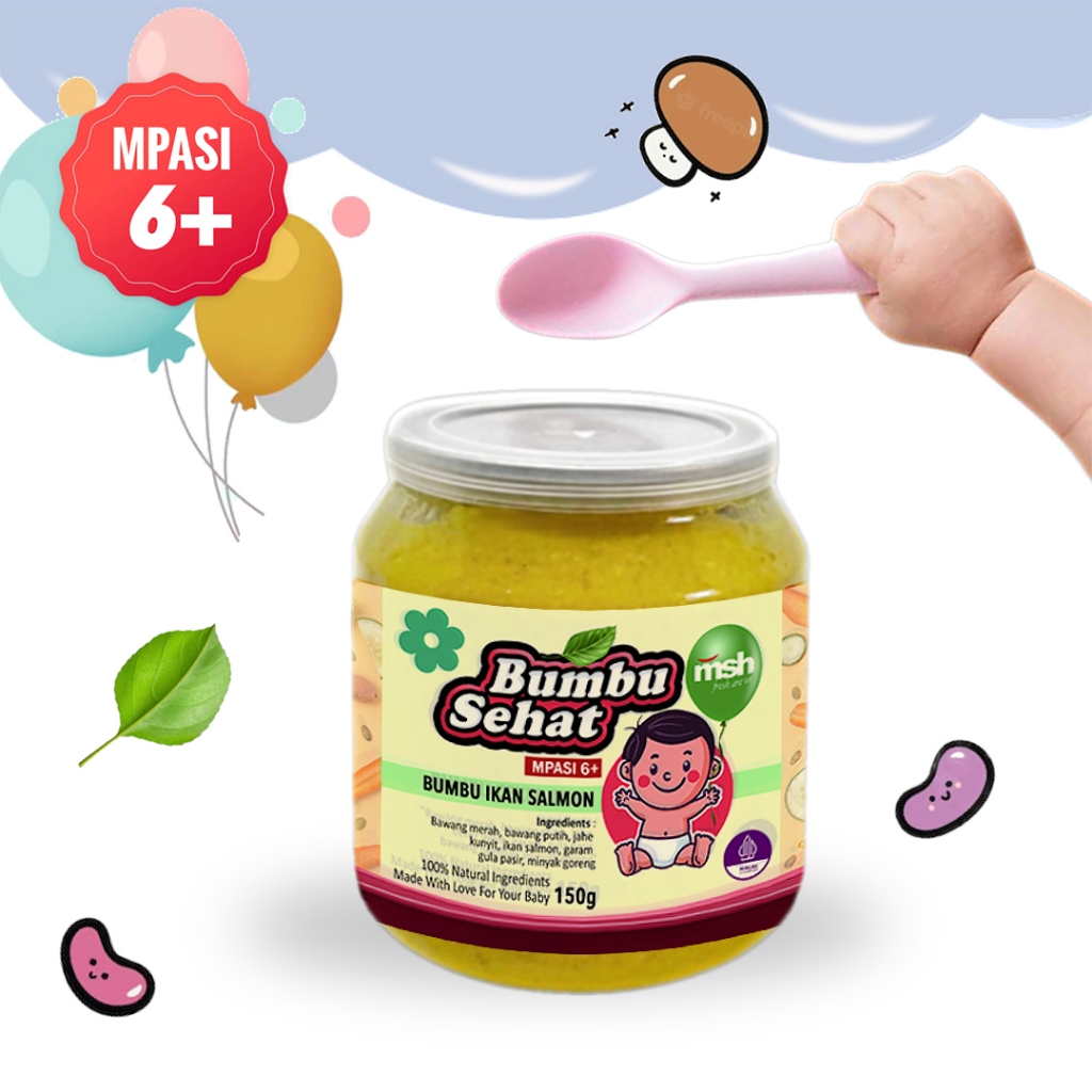 

MPASI 6+ Bumbu Ikan Salmon