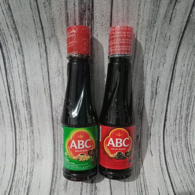 

Kecap Asin ABC 133mL / Kecap Manis ABC 135mL