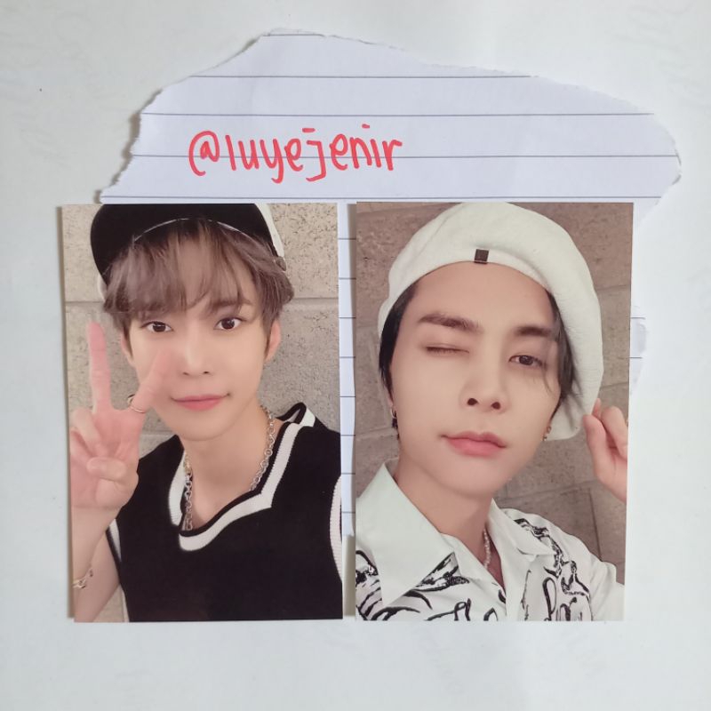 [ Take All ] Photocard Doyoung + Johnny NCT 127 sg season greetings 2023 pc set greeting official MD