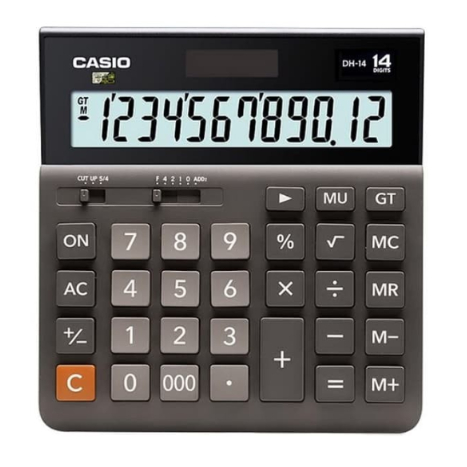 

Calculator Dagang Casio DH-14-BK Plus 14 Digits