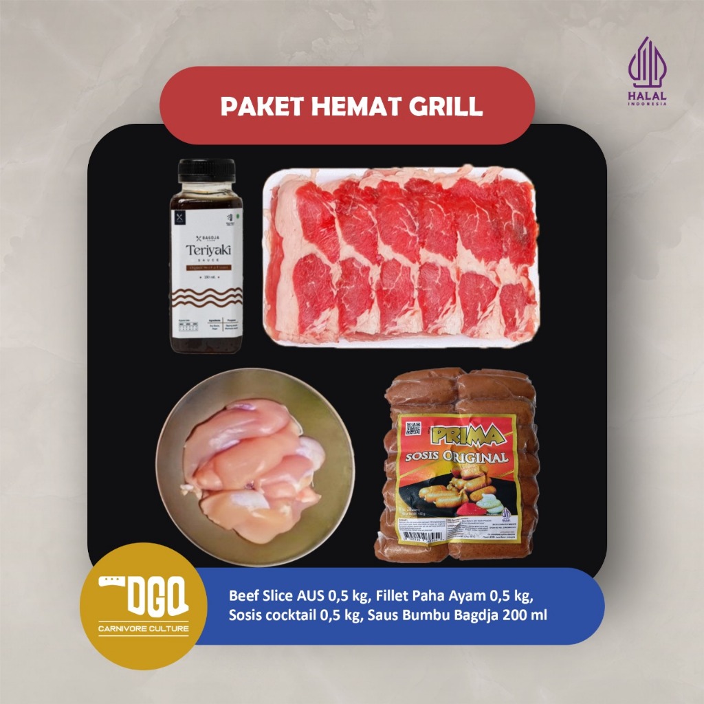 

Paket Daging Slice Hemat Grill