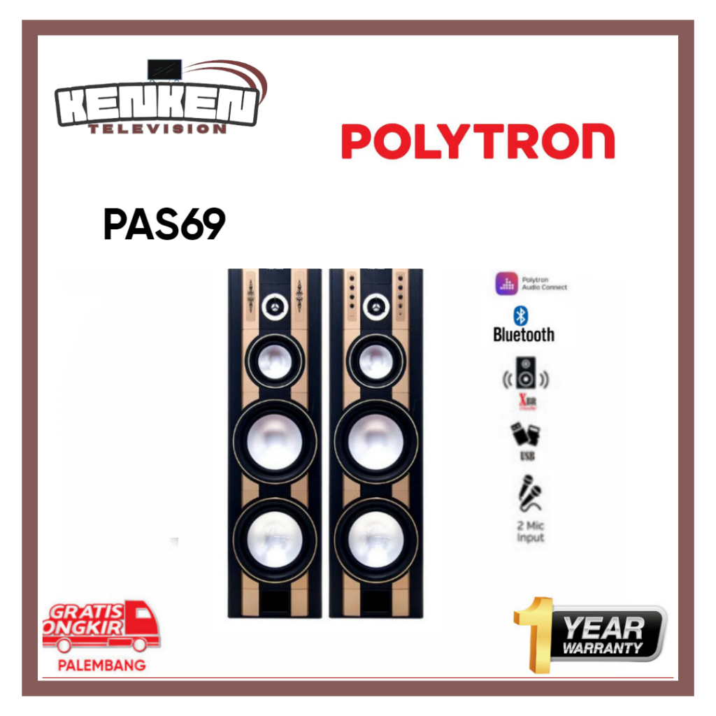 Speaker Bluetooth Polytron PAS69 Speaker Polytron