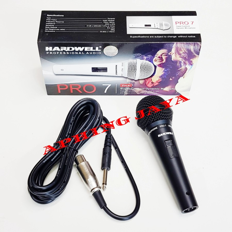 Microphone Kabel Hardwell PRO 7 Mic Hardwell Pro 7 Original