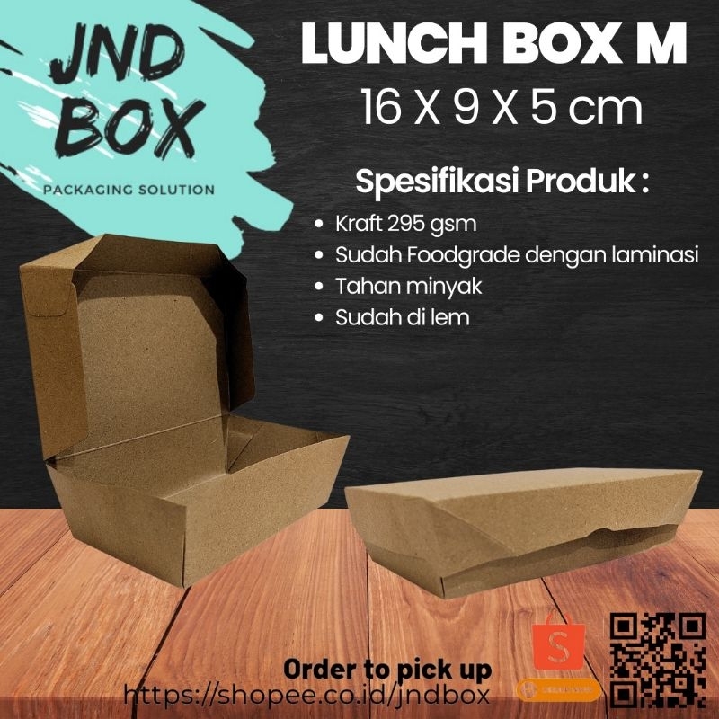 

Lunch Box (Sudah Lem) isi 400 dan 500 pcs