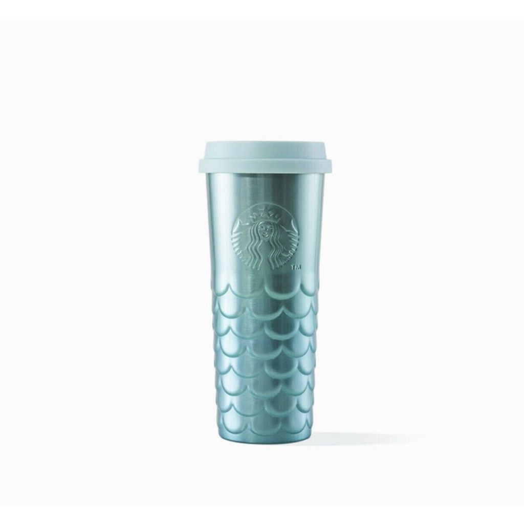 Promo Starbucks China 2022 Anniversary Goddess Logo Blue 20oz Stainless Tumbler Original