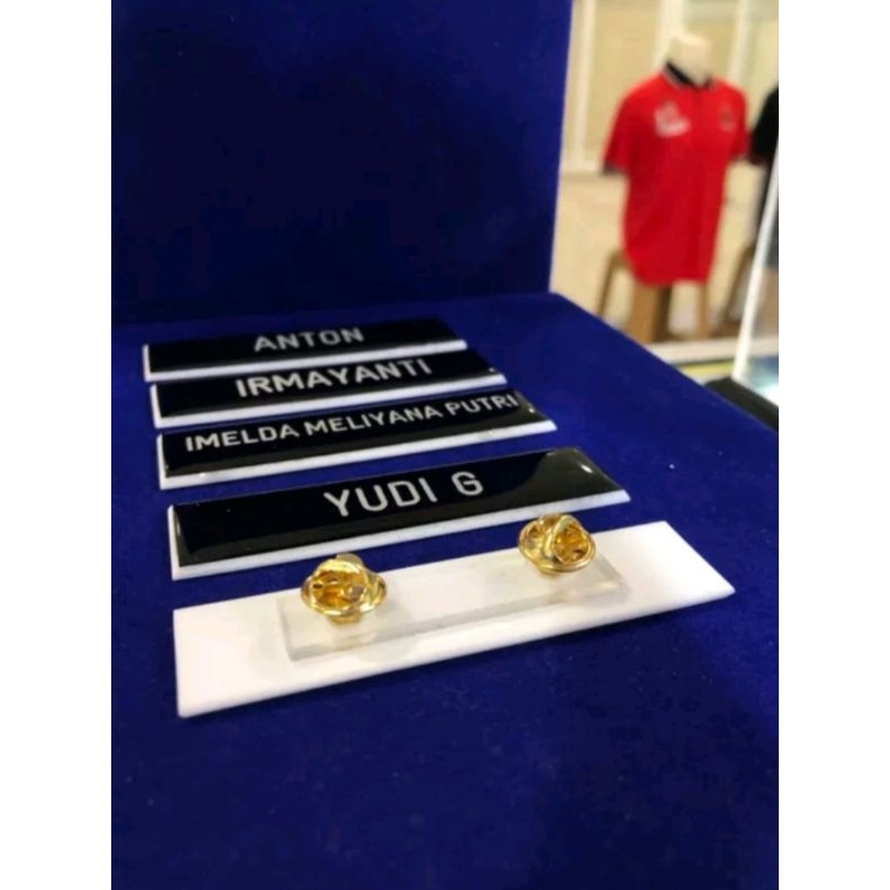 

Papan Nama Dada/Nametag lapis fiber TNI-POLRI