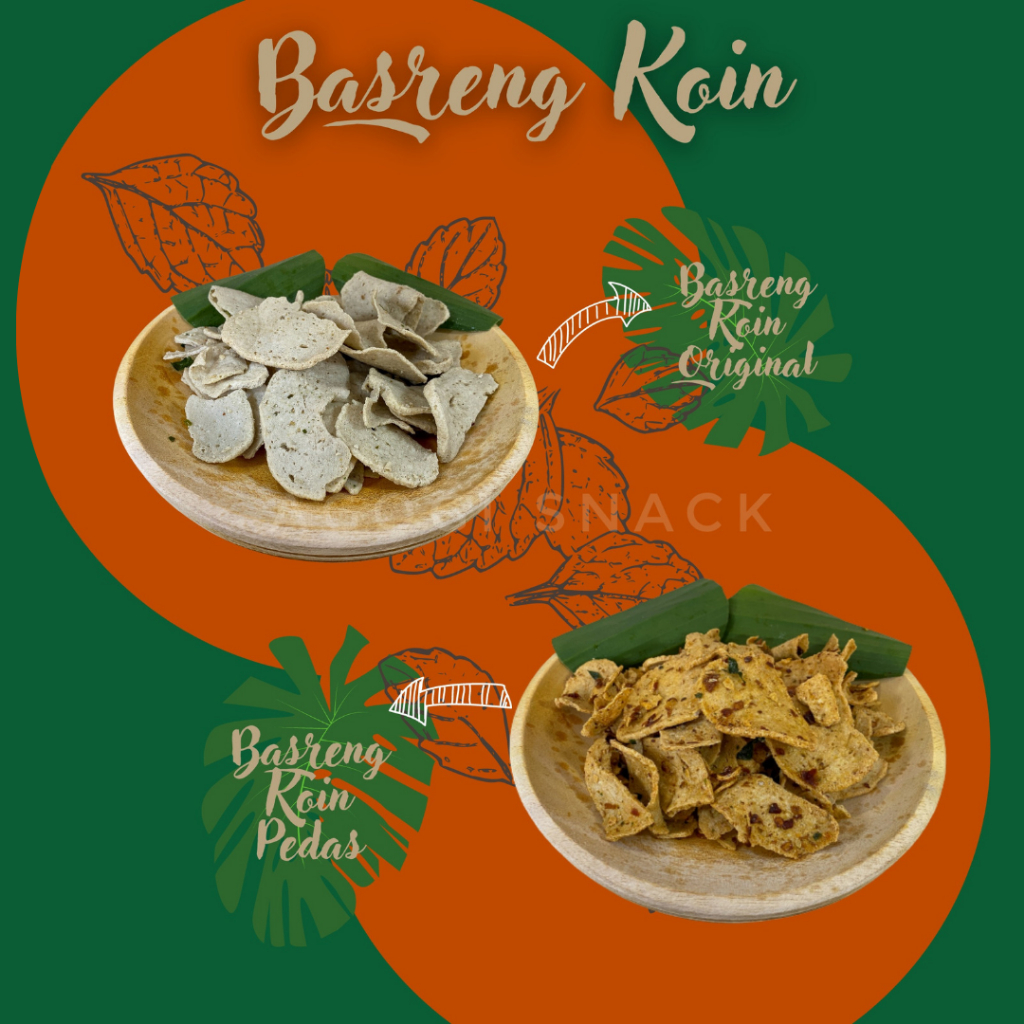 

AGOGI Snack - Basreng Koin 250 gr