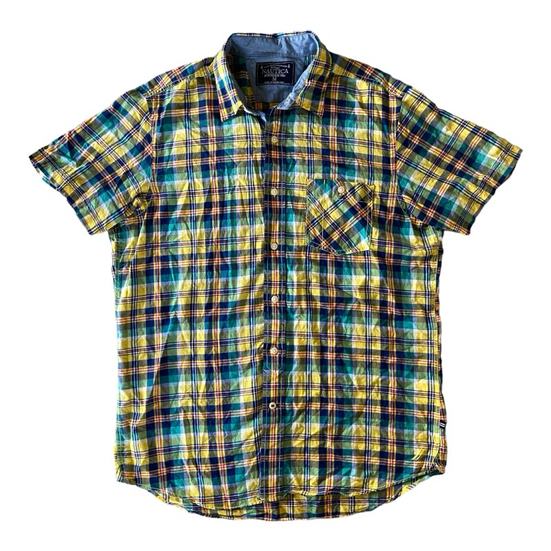 Kemeja Nautica Kotak Second Original