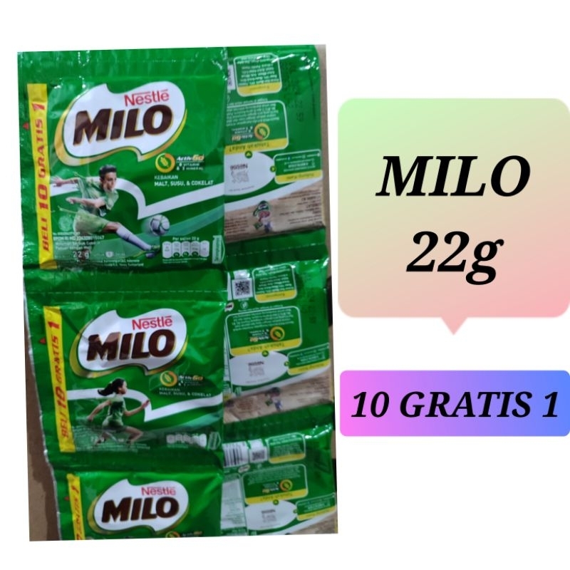 

MILO ActivGO Renceng isi 11 Sashet @22g