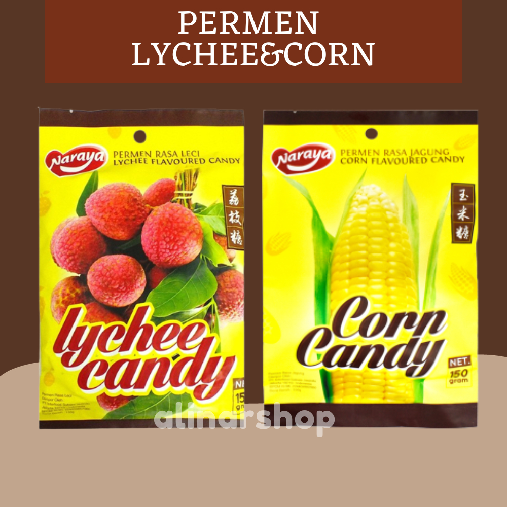 

PERMEN NARAYA Rasa Lychee&Corn 150gr