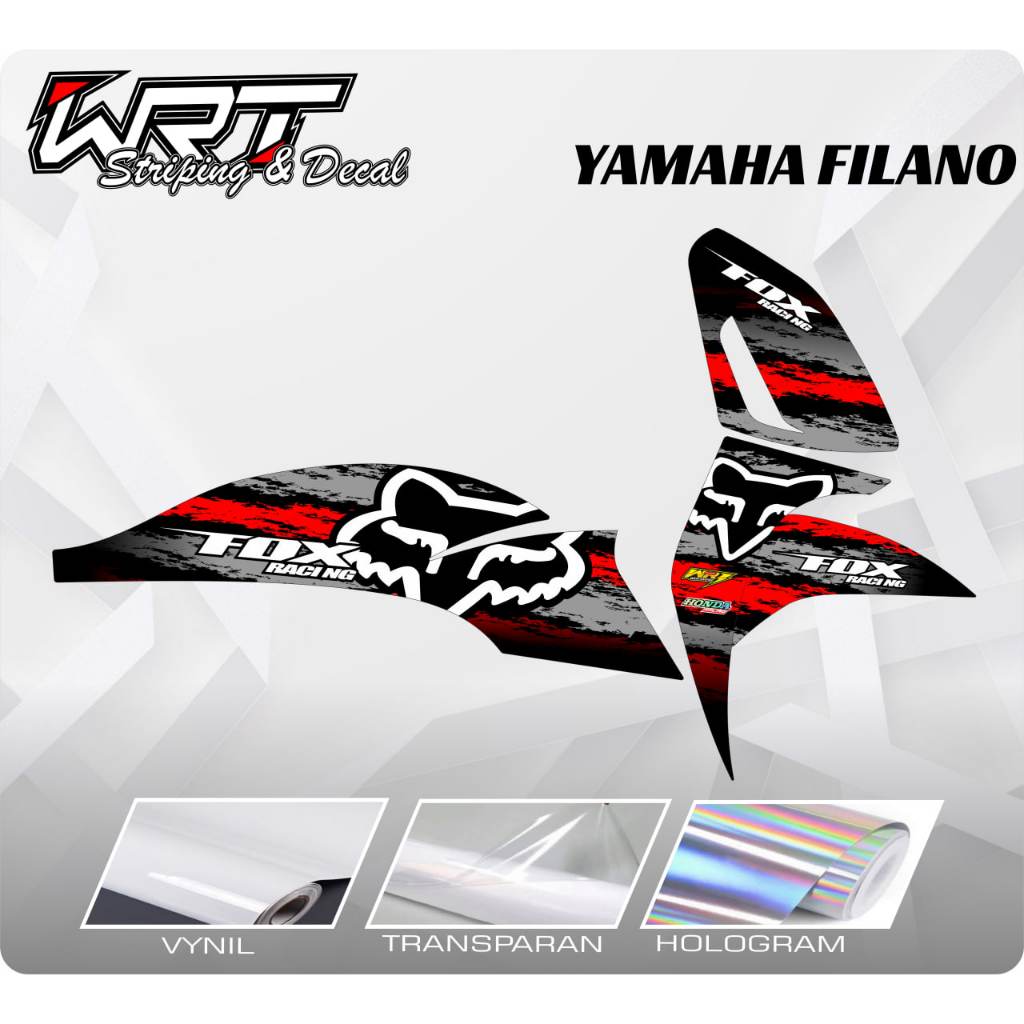 Striping Filano-Stiker Decal Grand Filano FOX