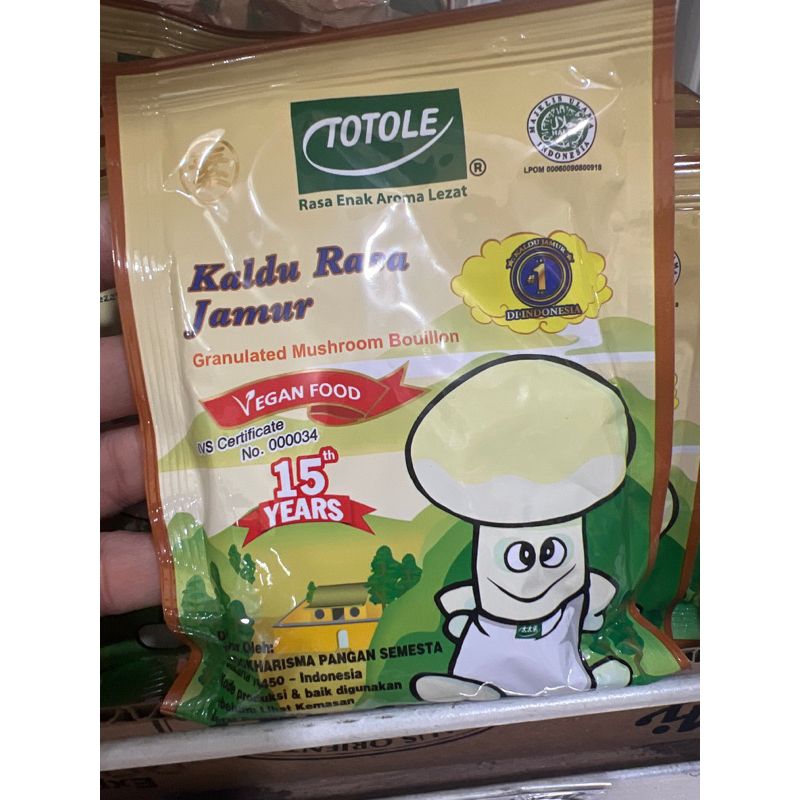 

TOTOLE kaldu rasa jamur 40 gr