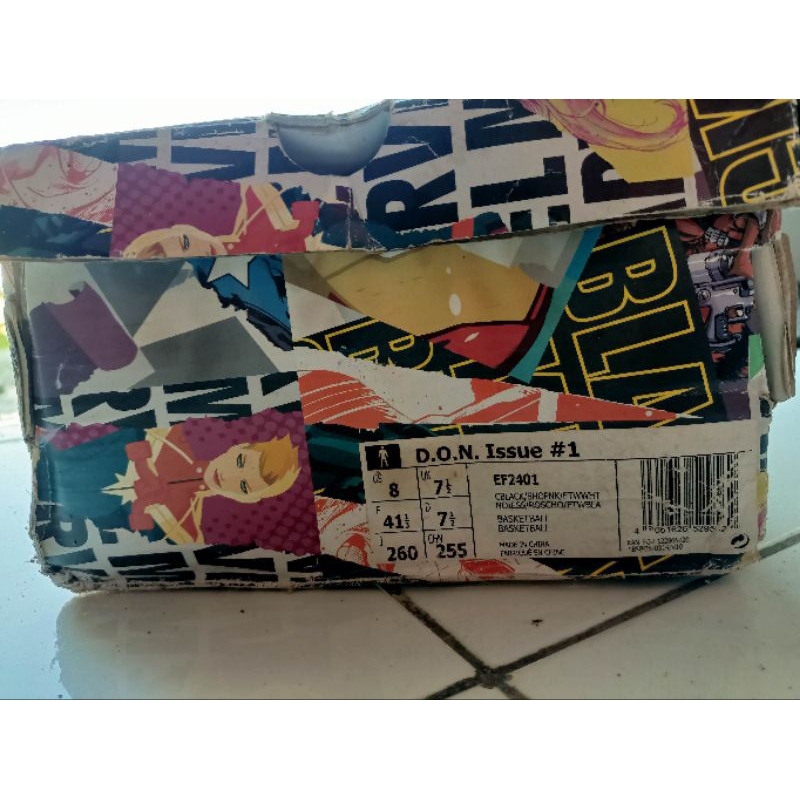 ADIDAS DON ISSUE #1 MARVEL VENOM