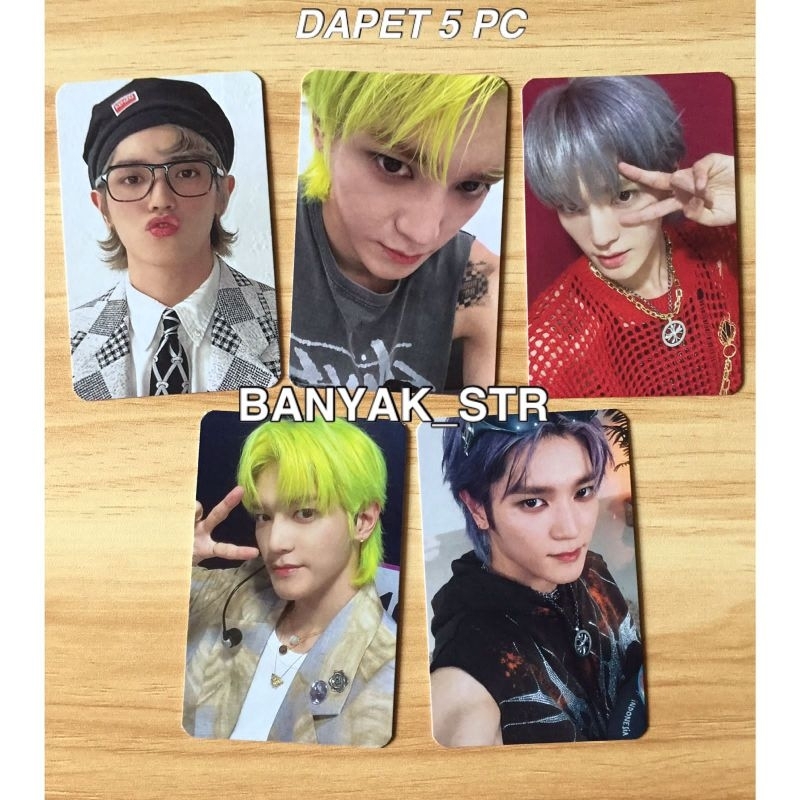 [READY STOCK] 5 PHOTOCARD TAEYONG NCT SELCA / 5 PC TAEYONG NCT127 SELCA