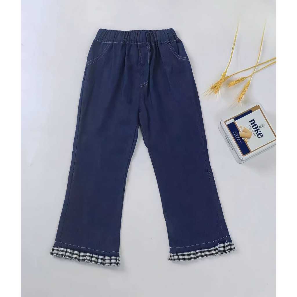 Celana Anak Perempuan - Celana Kulot Lower Tartan