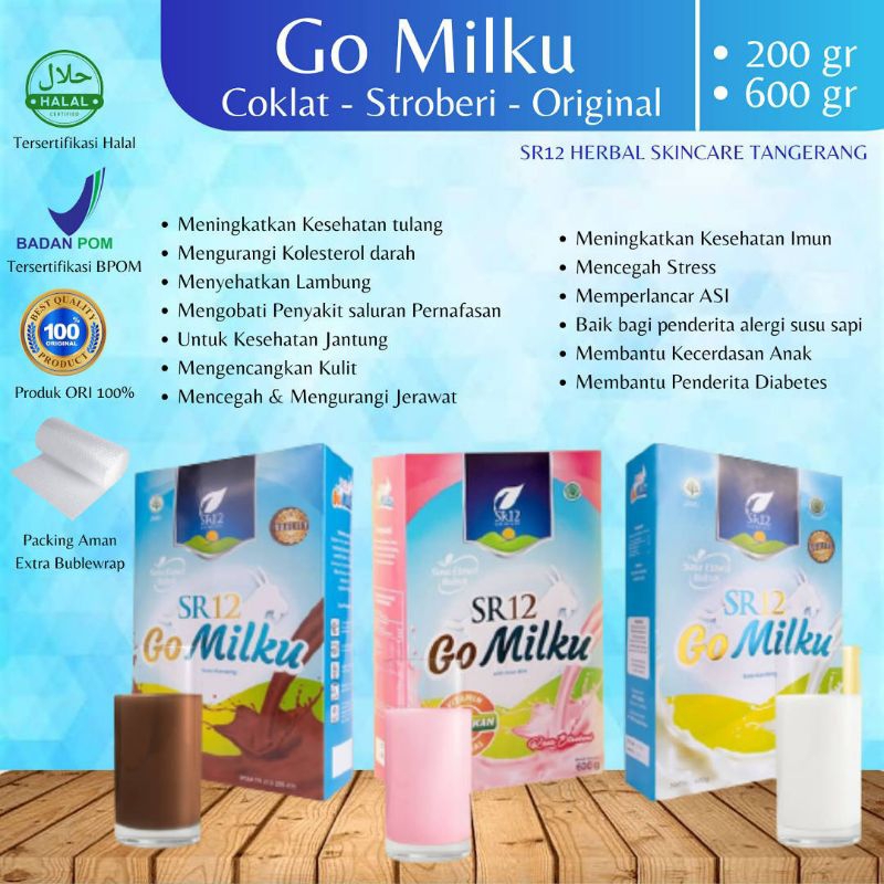 

Go Milku SR12 Halal Susu Kambing Etawa Premium Meningkatkan Kesehatan Inmun Aman Bumil Busui