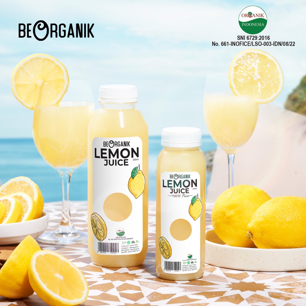 Foto Sari Lemon / Air Lemon Murni / Pure lemon Juice Beorganik 100%