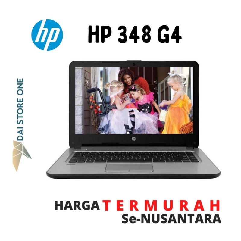 Laptop HP 348 G4 i5 7th 8gb 256gb Mulus Bergaransi