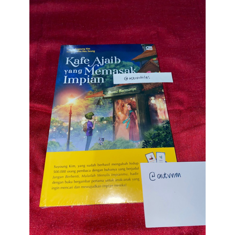 buku kafe ajaib impian booked