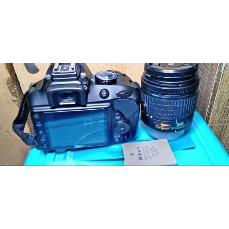 nikon d3400 lensa standart