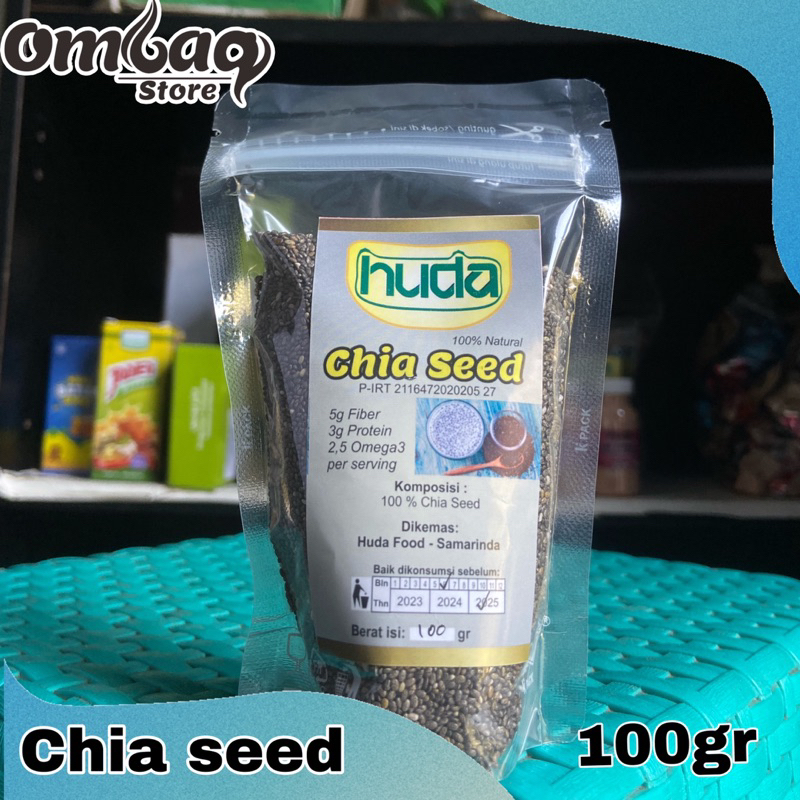 

Chia seed/biji chia organik meksiko 100gr