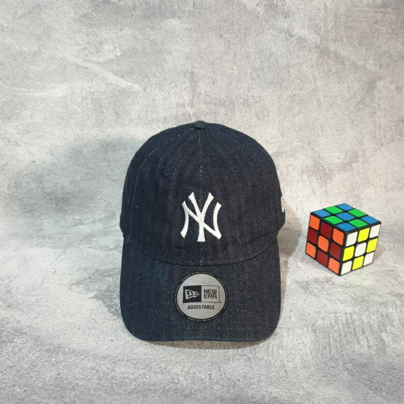 TOPI NY NEW ERA DENIM SECOND ORIGINAL LIKE NEW