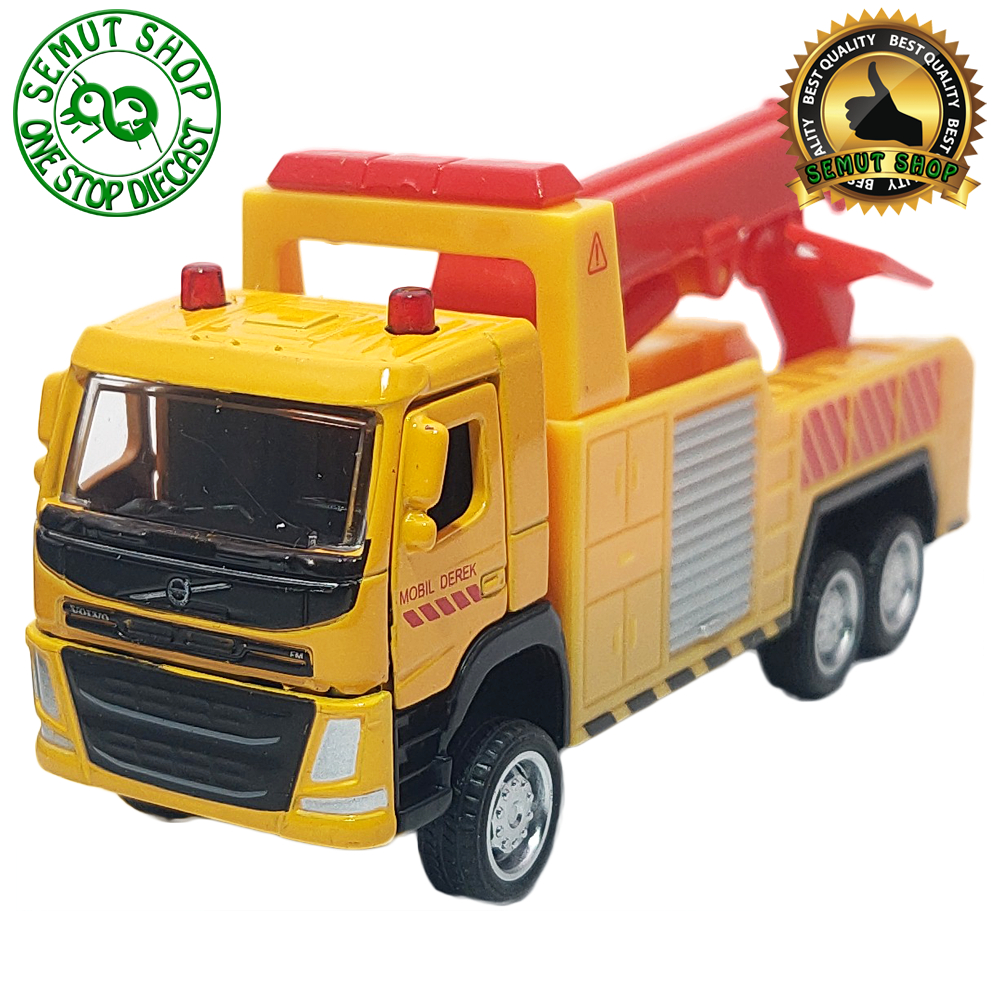Apolo MSZ Volvo Indonesian Tow Truck Miniatur Truk Derek Indonesia