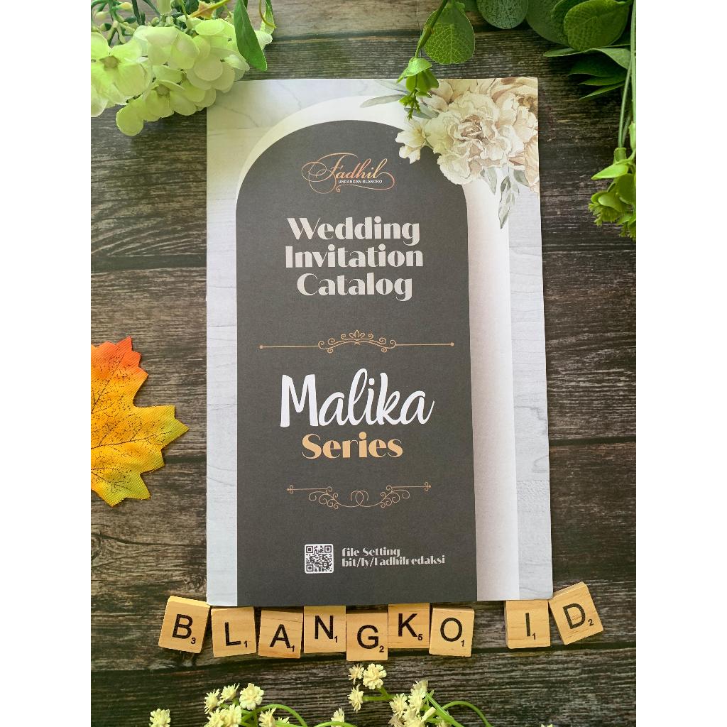 Katalog Blanko Undangan Fadhil Malika Series (Malika 1-5)