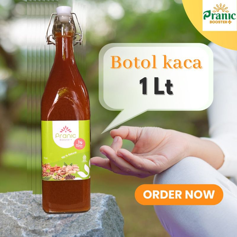 

Pranic Booster Plus 1 lt Botol Kaca