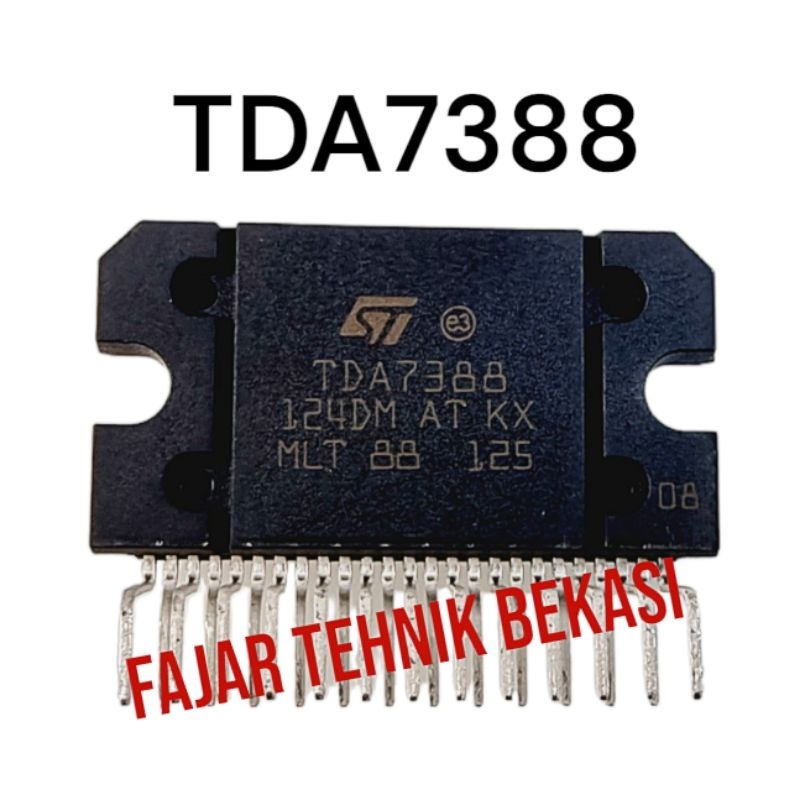 IC SUARA POWER AMPLIFIER AUDIO STEREO TDA7388 TDA 7388 tda7388  ST
