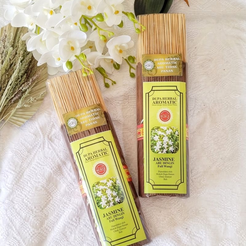 'DUPA MOKOH' Jasmin ( PREMIUM MENYALA 2 JAM) / Dupa Premium Abu Dingin / Dupa Pengharum Ruangan / Du