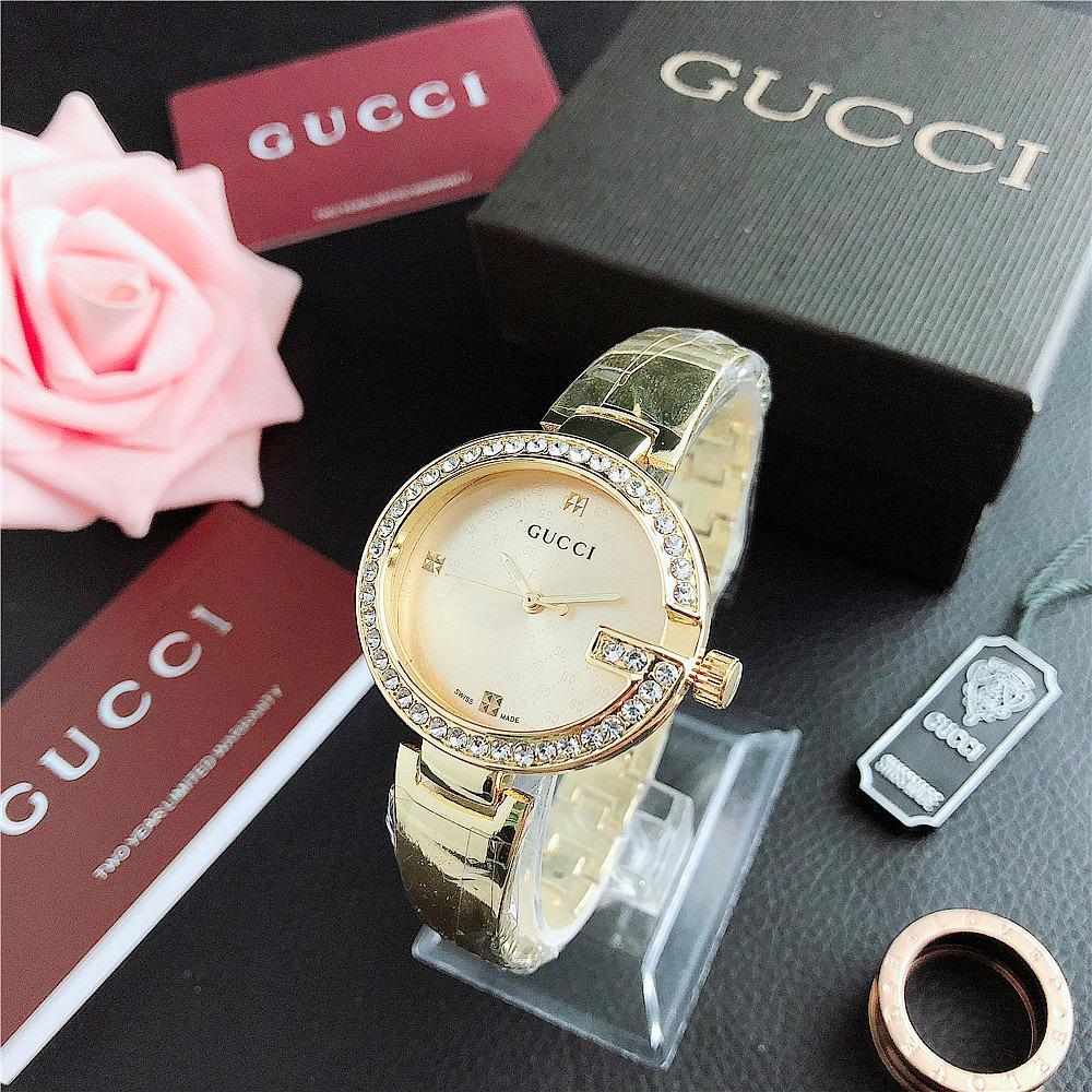 46. MAXCO WATCHES JAM TANGAN WANITA GC MEWAH BONUS GELANG DAN KOTAK BISA COD