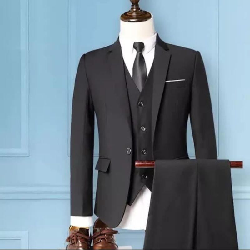 JAS Wedding semi  WOOL stelan jas pria dewas/setelan jas pria/blazer pria/jas/jas blazer pria