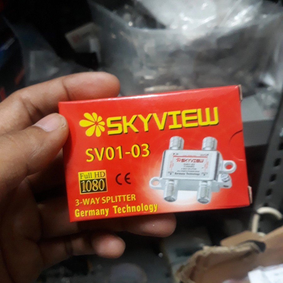 Spliter TV Kabel 3 Way