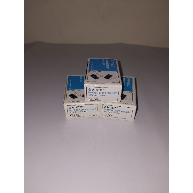 

(12 pcs) Binder Clip 107