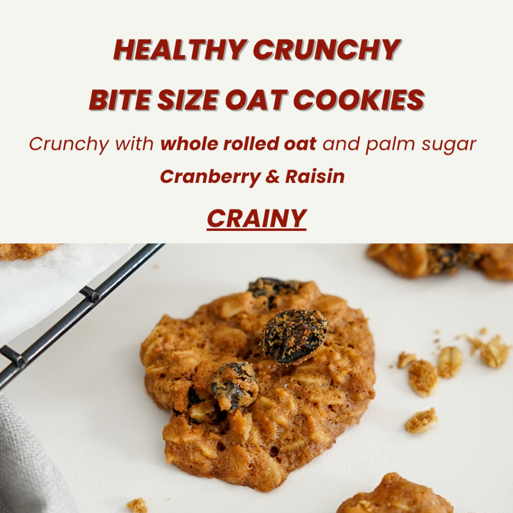

Healthy Crunchy Cranberry Raisin Oat Cookie - Crainy Granine Cookie – Cookies In Jar
