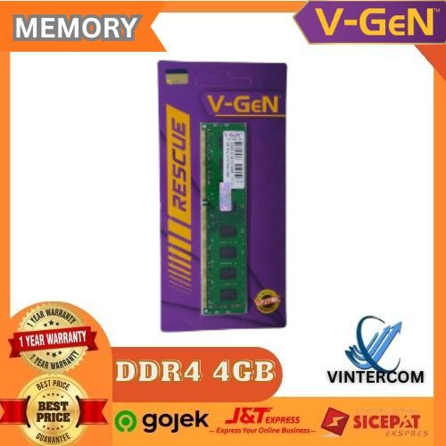 Memory Ram VGen DDR4 4GB PC2400/2666 PC