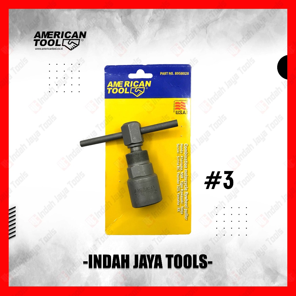 AMERICAN TOOL Treker Magnet No 3 Karisma Ninja NSR Satria Hiu Thunder