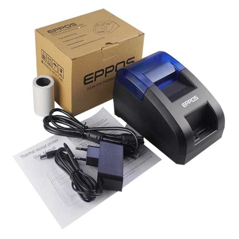 Printer Mini Thermal EPPOS 58mm EP-RPP02 - USB BLUETOOTH MINI