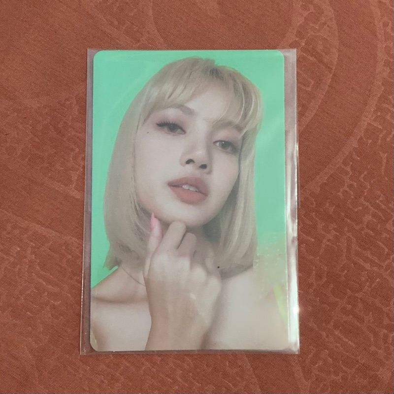 PHOTOCARD LISA BLACKPINK THE GIRLS BPTG POB YGS