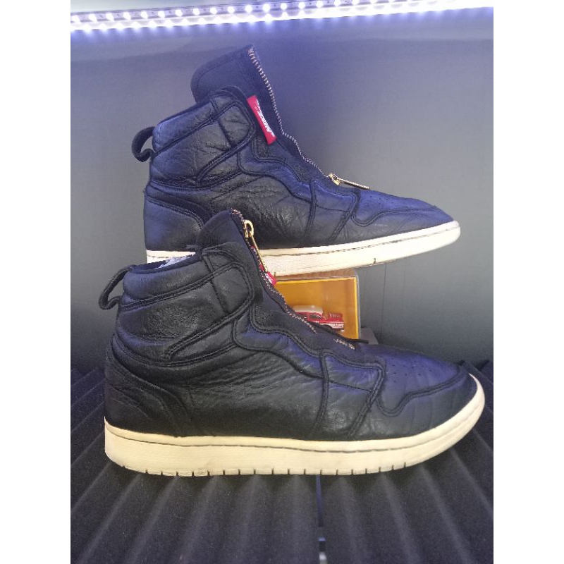Air Jordan 1 Retro High Zip Black Sail Second