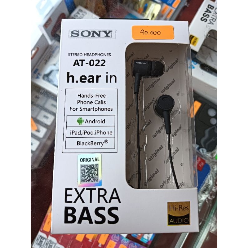 Earphone Sony Original
