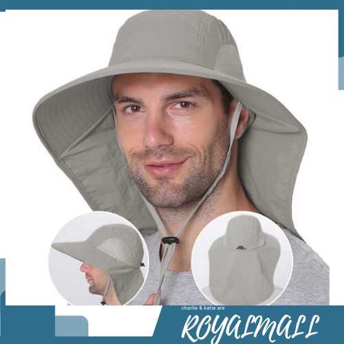 Topi Mancing Jepang Anti Panas Waterproof Fishing Hat Nylon / Topi Mancing Pancing Memancing Kasting