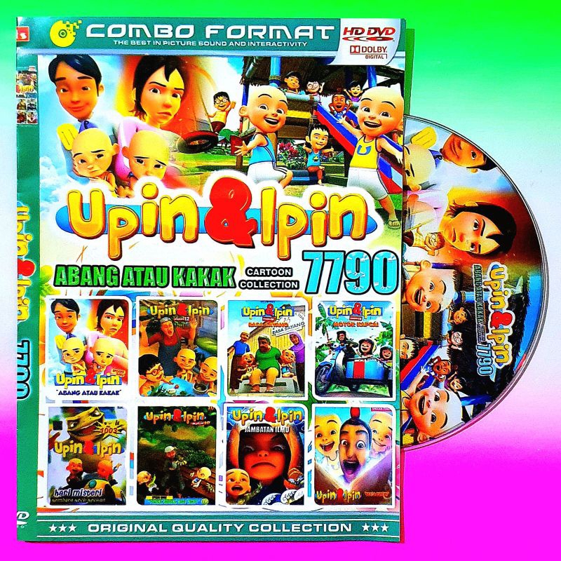 KASET FILM KOLEKSI UPIN & IPIN TERBARU - KASET VIDEO FILM UPIN IPIN KOLEKSI 7790